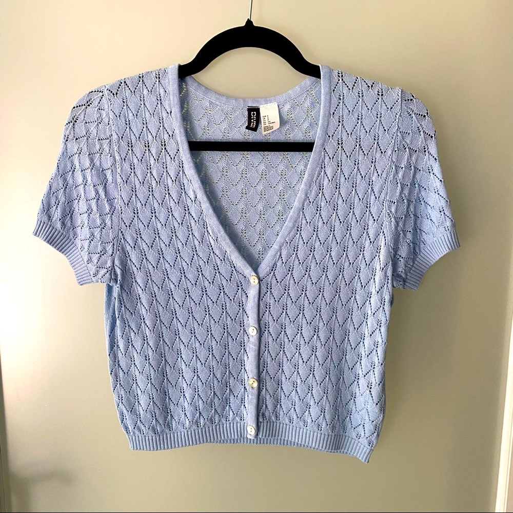 H&M knitted crop top